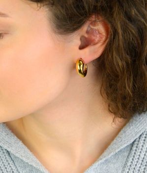 Eleganckie kolczyki damskie Nomination Italy 134318012 z kolekcji Ecclecttica. Wykonane ze stali szlachetnej pokrytej PVD, z wygodnym zapięciem na sztyft. Oryginalne opakowanie i certyfikat autentyczności (3).JPG